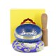 thumbnail image 2 of Juego de Cuenco Tibetano Azul de 10.5 cm con Base de Cojín, Palillo de Madera y Estuche, Ideal para Yoga y Meditación (Color de Cojín Aleatorio), 2 of 6