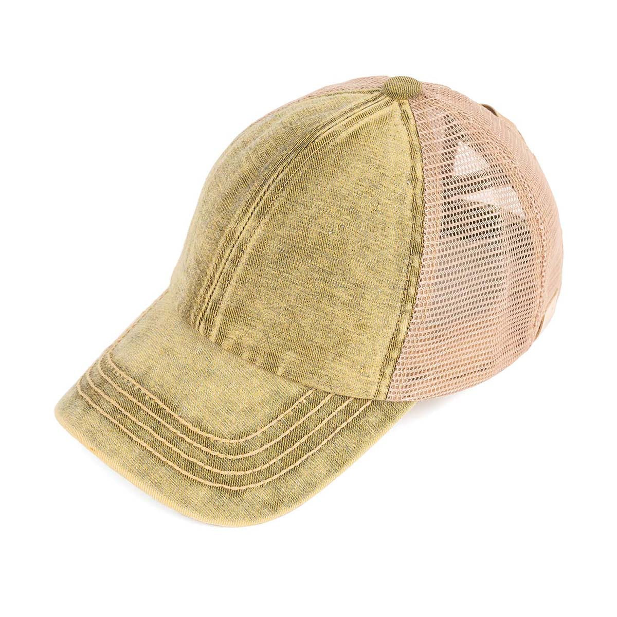 CC Kids Washed Denim Criss Cross Cap