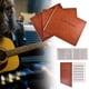 thumbnail image 5 of Guía De Acordes De Guitarra Libro de acordes de guitarra de 6 cuerdas, cubierta de cuero PU portátil, ayuda de guía de guitarra plegable, 5 of 5