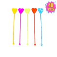 thumbnail image 3 of Sticky Valentines Day Gifts Kids Love-Heart Styles Hands Stramary Toys 48pcs, 3 of 8