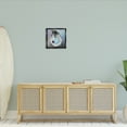 thumbnail image 3 of Stupell Industries Contemporary Oyster Shell with Pearl Black Floating Frame Canvas Art, 18 x 18, by Jeanette Vertentes, 3 of 7