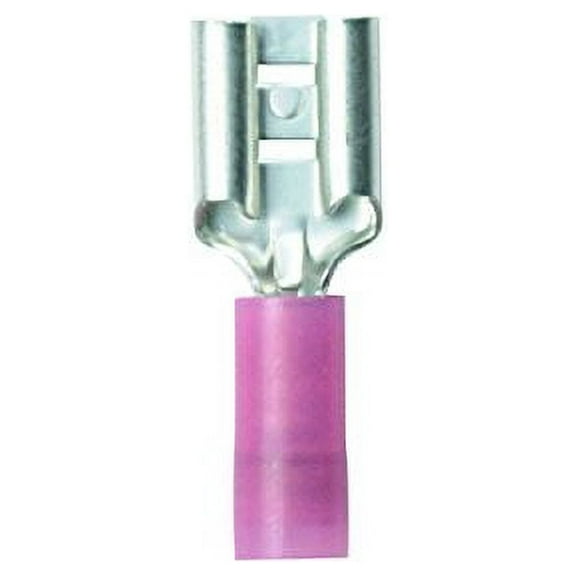 Ancor 210808 Marine Grade Electrical Nylon Insulated Double Crimp Funnel Entry Disconnects with Insulation Grip (Female, Female22 to 18-Gauge, 25-Pack)