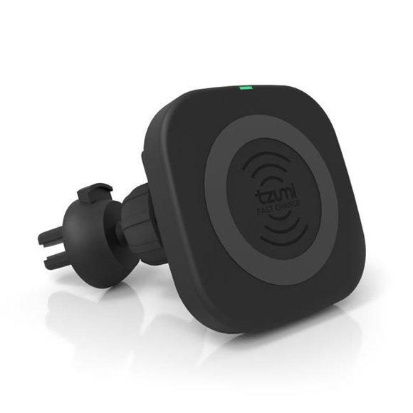 Tzumi 5668 Magnamount Qi Charger & Mount for Car Air Vents