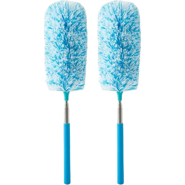 Feather Duster Microfibre Cleaning Tool Washable Duster Head Bendable Cleanings Tools Dusters for Cleaning Office, Car, Computer, Air Condition