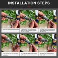 thumbnail image 5 of Grease Gun Coupler Locks High Pressure Double Handle On Any Zerk Fitting Long-Lasting, 5 of 5