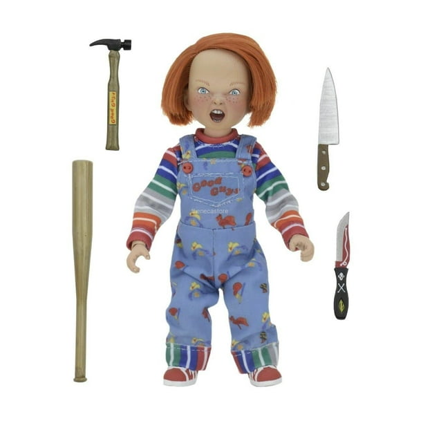 Chucky - Figura de acción vestida de estilo retro ESCALA de 8" - Chucky - NECA