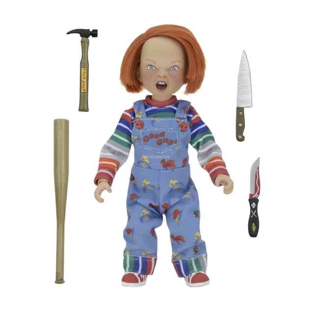 Chucky - Figura de acción vestida de estilo retro ESCALA de 8" - Chucky - NECA