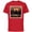 Red, variant on Star Wars The Book of Boba Fett and Fennec Shand Polaroid - Short Sleeve Cotton T-Shirt for Adults - Customized-Red