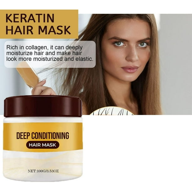 Mascarilla Capilar de Lujo con Acondicionamiento Profundo, Crema