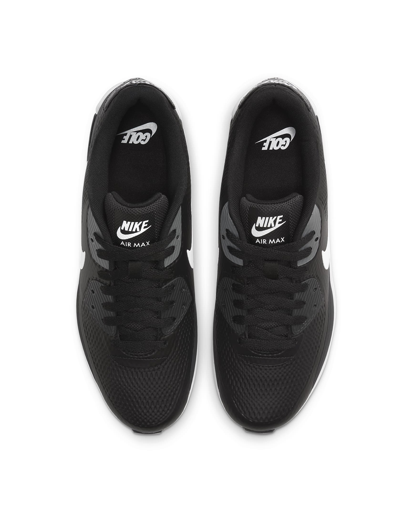 Nike Air Max 90 G Golf Shoes Black Anthracite Chile Red‎ CU9978-002 Mens Nike Air Max 90 G Golf Shoes. Nike.com main image 4
