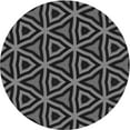 thumbnail image 1 of Ahgly Company Machine Washable Indoor Round Transitional Gray Area Rugs, 8' Round, 1 of 7