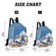 thumbnail image 2 of FORMRS Mini Backpack Purse for Women Travel Daypack Casual Shoulder Bag, Abstract Snow Mountain, 2 of 7