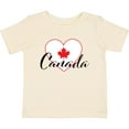 thumbnail image 3 of Inktastic Canada-heart and Maple Leaf Boys or Girls Baby T-Shirt, 3 of 5