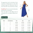 thumbnail image 7 of CHICTRY Womens One Shoulder Long Formal Dress Sleeveless Ruched Evening Ball Gown Cocktail Party Dress Orange XL, 7 of 7