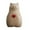 Beige, variant on Miyuadkai Handmade Wooden Cat Vase for Fresh Flowers, Solid Wood Handmade Vase Solid Wood Cat Statue Vase with Glass Insert for Mantel Shelf Modern Decor Cat Lover Gift for Home Office Home Decor