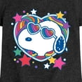 thumbnail image 3 of Peanuts - Snoopy Groovy Heart - Toddler And Youth Girls Short Sleeve Graphic T-Shirt, 3 of 6