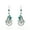 Blue, variant on Peacock Chandelier Earrings, Peacock Bird Dangle Earrings for Women, Bohemian Peacock Phoenix Statement Earrings, Beaded Peacock Earrings for Ladies Boho Jewelry