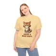 thumbnail image 3 of DJH Apparel | Pouty Cat: Have A Nice Day Funny Unisex T-shirt, 3 of 5