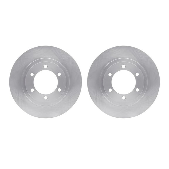 Dynamic Friction Company Front Brake Rotors 6002-76125