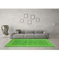 thumbnail image 3 of Ahgly Company Indoor Rectangle Oriental Green Traditional Area Rugs, 8' x 10', 3 of 4