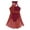 A Burgundy, variant on Kids Girls Ballet Leotard Dancewear Dress Ruched Chiffon Contemporary Lyrical Dance Costume Lavender 12