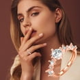 thumbnail image 2 of Hearth & Gear Fashion All- Open Cold Wind Small Ring Ring Jewelry Rings for Teens Girls Fashion Ring Set Rings for Teen Girls Pack Womens Rings Statement Ring Set Middle Finger Necklace Preppy Rings, 2 of 6