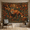 D, variant on XaaKee Bedroom Tapestry, Rustic Poppy Fox Crest, Dense Vegetation Forest Fauna, High-Quality Polyester Large Wall Tapestry, 60x40Inch