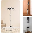 thumbnail image 3 of Clothes Steamer Upright Stand, Steamers Pleated Holder, Garment For Steam Handheld Ironing Rack With Stand, Foldable Telescopic Clothes Steamer Holder, 3 of 5
