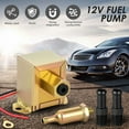 thumbnail image 2 of Vensio -12V Universal Electric Fuel Pump with Installation Kit, High Performance Solid Gasoline Transfer Pump for Cars Trucks and Boats, Durable Metal Fuel Supply Kit, 2 of 9