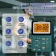 thumbnail image 2 of Multifunctional LED Display AM FM Pocket Radio Portable Radio Type-C Charging 3.5mm Jack for Sports Outdoor-Green, 2 of 5