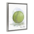 thumbnail image 2 of Stupell Industries Modern Soft Pastel Tennis Ball Gray Floating Frame Canvas Art, 25 x 31, by Matthew Piotrowicz, 2 of 7
