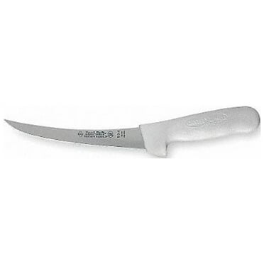 Dexter Russell Boning Knife, Narrow, Curved Carbon Steel, 6In, NSF 01493