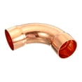 thumbnail image 3 of Unique Bargains 38mm (1.5') ID Elbow Copper Pipe Fitting 90 Degree Short Turn Pressure Connector Sweat Welding Connection, 3 of 4