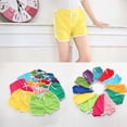 thumbnail image 3 of 3 Packs Little Boys Girls Summer Beach Board Shorts, SILVERCELL Unisex Kids Quick Dry Swim Trunks, Toddler Athletic Drawstring Shorts Bottoms 2-13T, 3 of 3