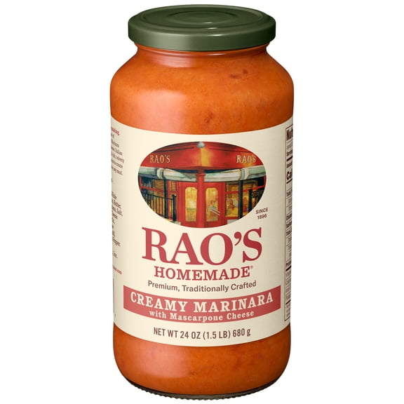 Rao's Homemade Creamy Marinara with Mascarpone Sauce Made with Italian Tomatoes, 24 oz