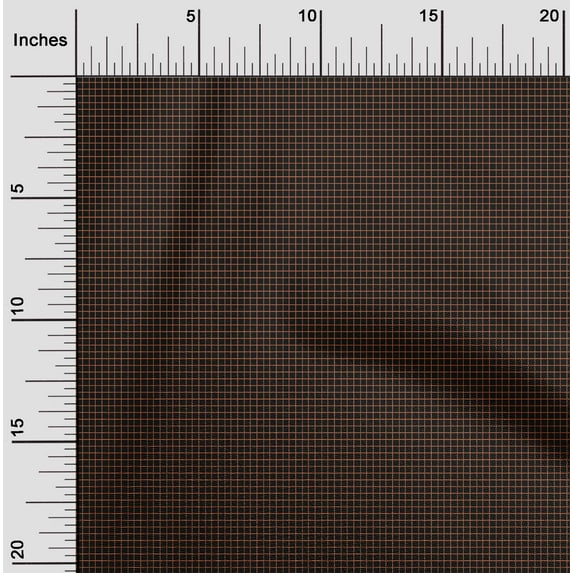 oneOone Silk Tabby Fabric Window Pane Check Print Fabric By Yard 42 Inch Wide
