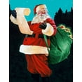 thumbnail image 2 of Green, Jenny 20x24 White Modern Wood Framed Museum Art Print Titled - Jolly Old Saint Nick, 2 of 4