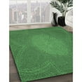 thumbnail image 3 of Ahgly Company Machine Washable Indoor Rectangle Transitional Forest Green Area Rugs, 8' x 10', 3 of 7
