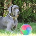 thumbnail image 4 of Pelota de juguete para mascotas Goma resistente a mordeduras Limpieza de dientes Resplandor elástico Juguete para masticar perros Ndcxsfigh  Libre de BPA, 4 of 8