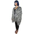 thumbnail image 3 of HPO Unisex Festival Carnival Thick Tinsel Jacket with Loose Fit | Extra Dense Tinsel | Multiple Size and Color Options, 3 of 8