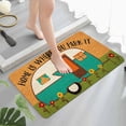 thumbnail image 6 of Coir Doormat with Nonslip Vinyl Backing, Absorbent Welcome Mat for Outdoor Entry Way & Front Porch Decor A, 6 of 7
