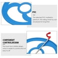 thumbnail image 5 of UPGRATOR 1 Set Rolling Ring Toy Blue PVC Gymnastics Rings for Childhood Entertainment, 5 of 5