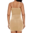 thumbnail image 4 of PEASKJP Shapewear Tummy Control Deep V Neck Sleeveless V Backless Going Out Tank Bodysuits Tops, Beige M, 4 of 4