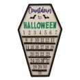 thumbnail image 1 of Calendario de cuenta regresiva para Halloween, decoración de señal navideña móvil de madera, reutilizable, para Adviento, bricolaje, adorno de escritorio para el hogar, 1 of 10
