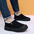 thumbnail image 5 of Black Men Relaxed Velvet Thick Bottom Outdoor Shoes For Fall And Winter Season With Soft Sole Snow Boots And Comfortable Fit, 5 of 9