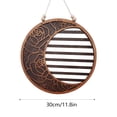 thumbnail image 3 of Hanging Earring Rack Moon Moon Wall Hanging Earring Necklace Storage Rack Pendant, 3 of 7