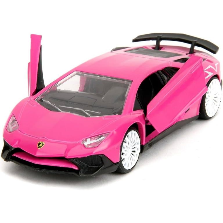 Amazon.com: Pink Slips 1:32 Lamborghini Aventador Die-Cast