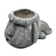 thumbnail image 1 of Jardinera de Resina Moai Piedra Flor Gloria Florero de la plantadora de arte de escultura, 1 of 8