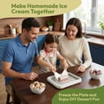 thumbnail image 2 of Rolled Ice Cream Maker - Instant Freeze Tray Roller for DIY Ice Cream Roll Homemade Frozen Yogurt Gelato Sorbet, 2 of 7