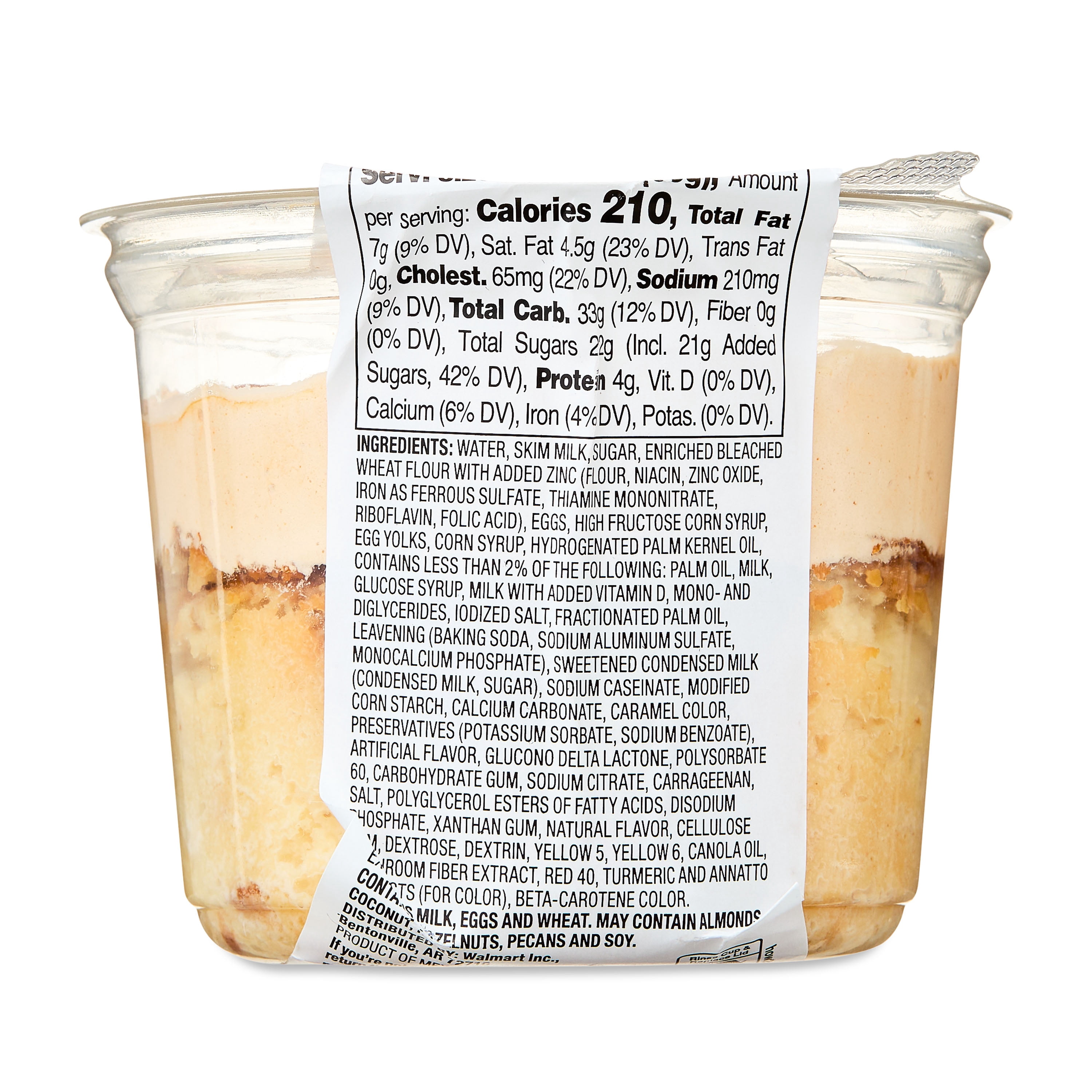 Tres Leche Cake Topped With Caramel, 1 Count